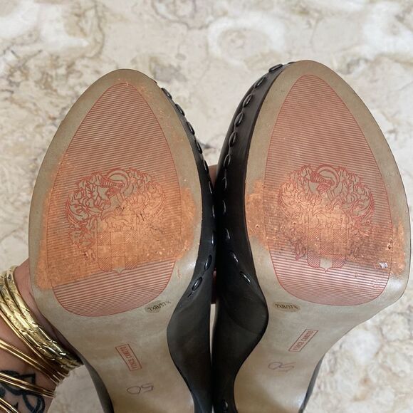 Vince Camuto Studded Platform Heels - Picture 13 of 15